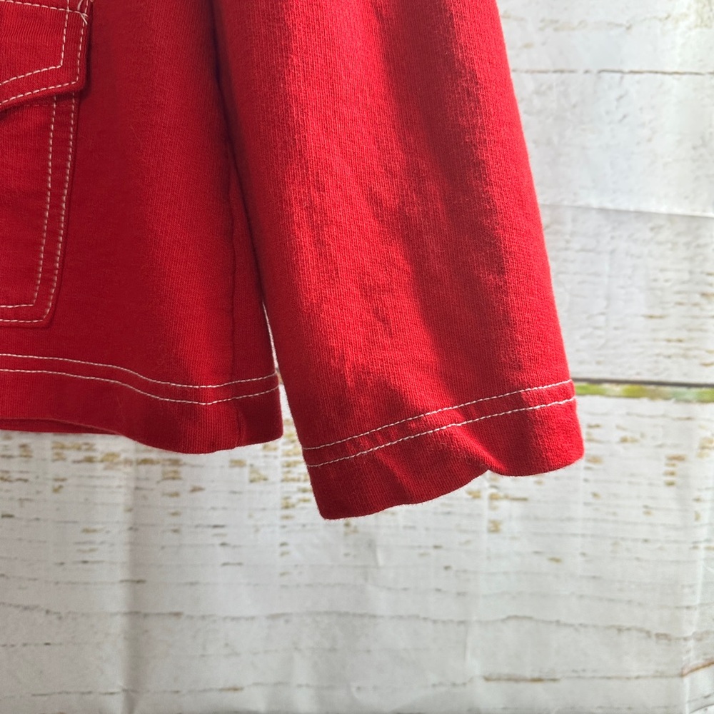 ONQUE Rhinestone Jacket Red - Picture 12 of 14